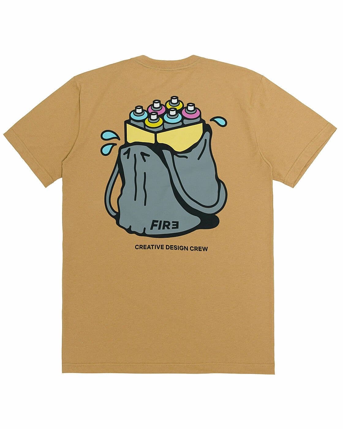 Camiseta Fire Bag Full of Spray Cans