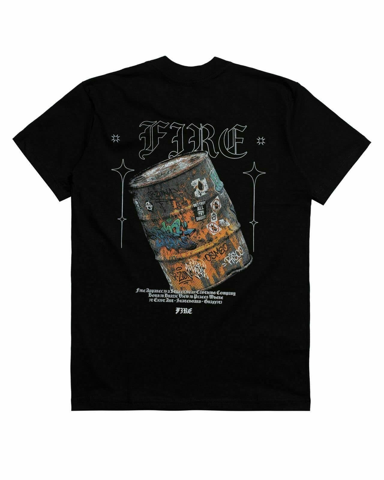 Camiseta Fire Oil Barrel